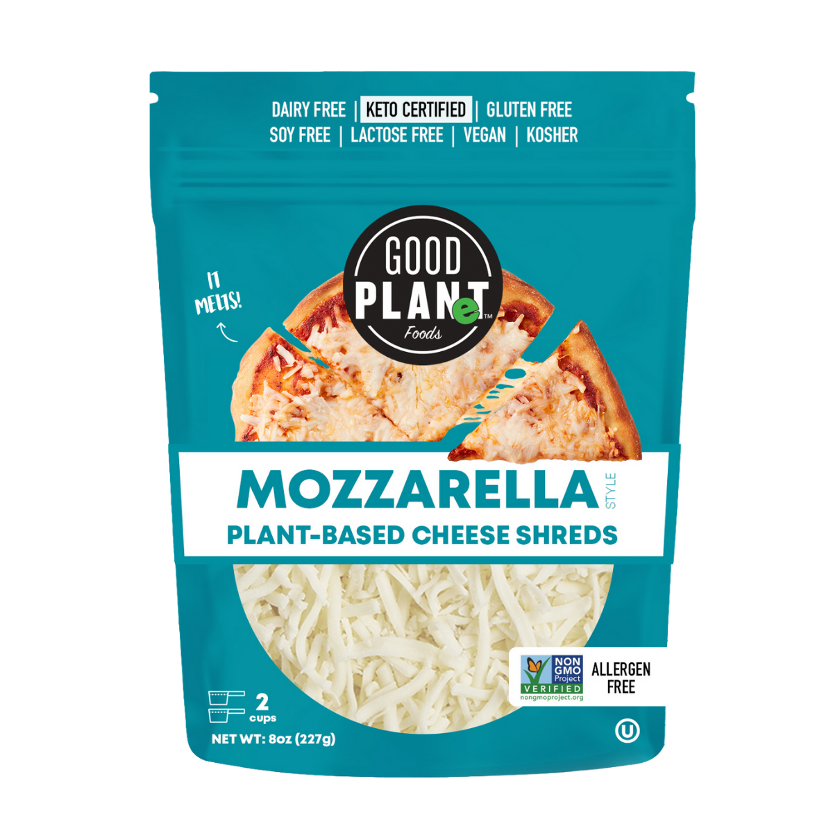 Mozzarella Shreds - GOOD PLANeT Foods