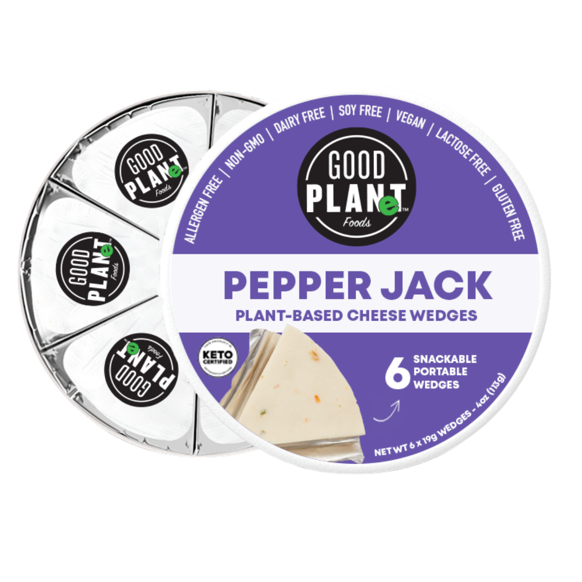 Pepper Jack Snackable Wedges