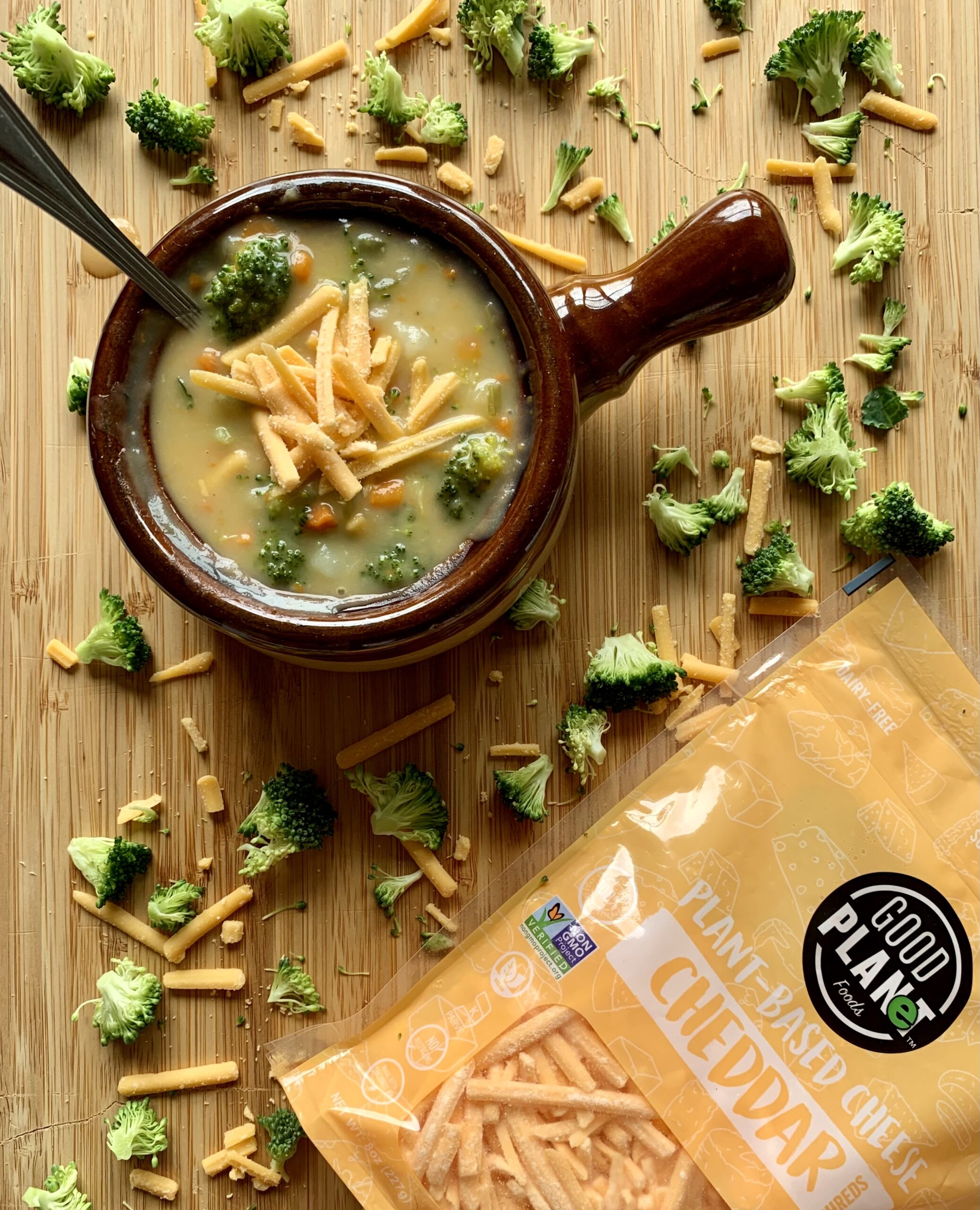 broccoli cheddar & potato soup